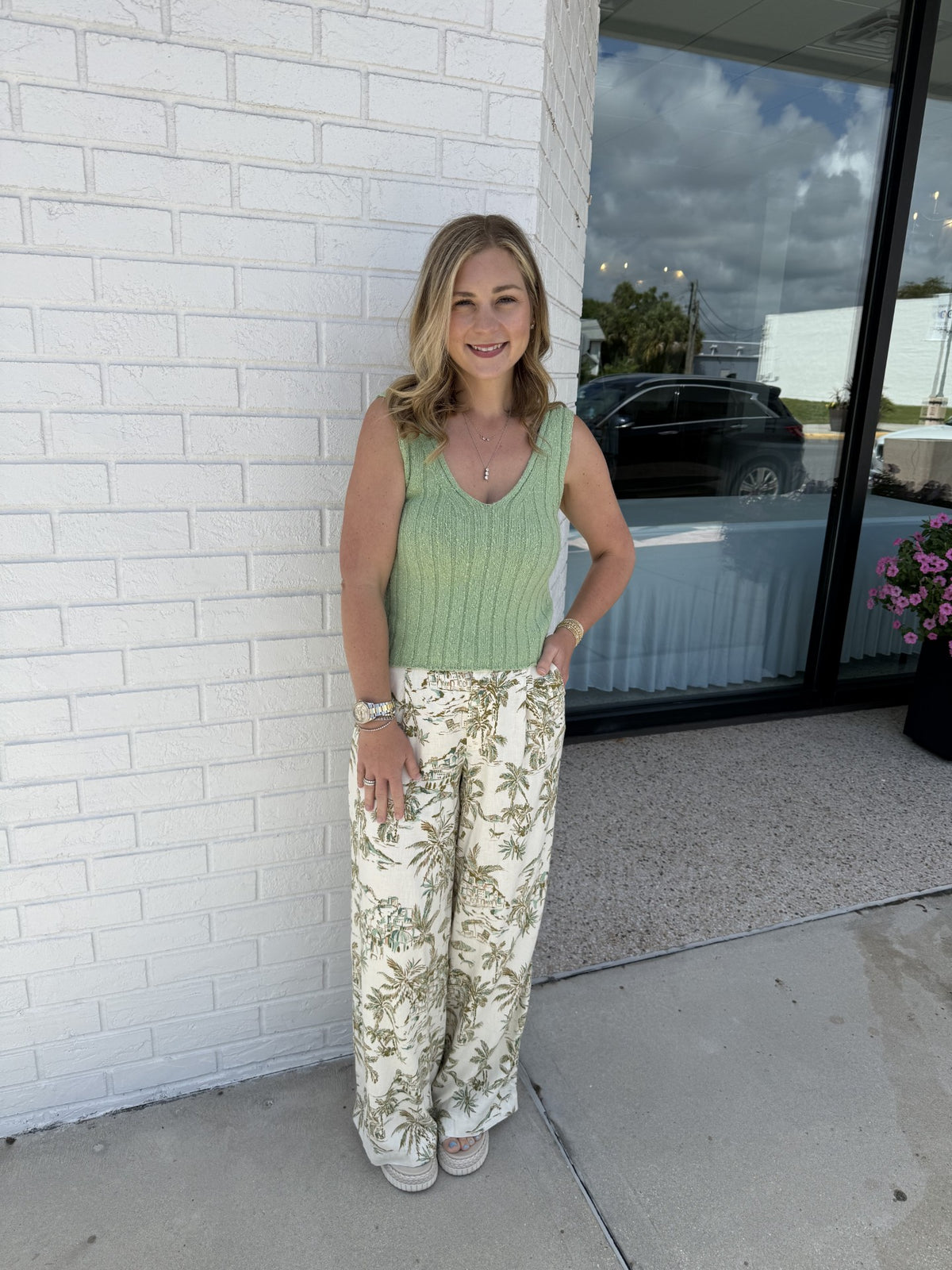 Tiki Tide Linen Pant