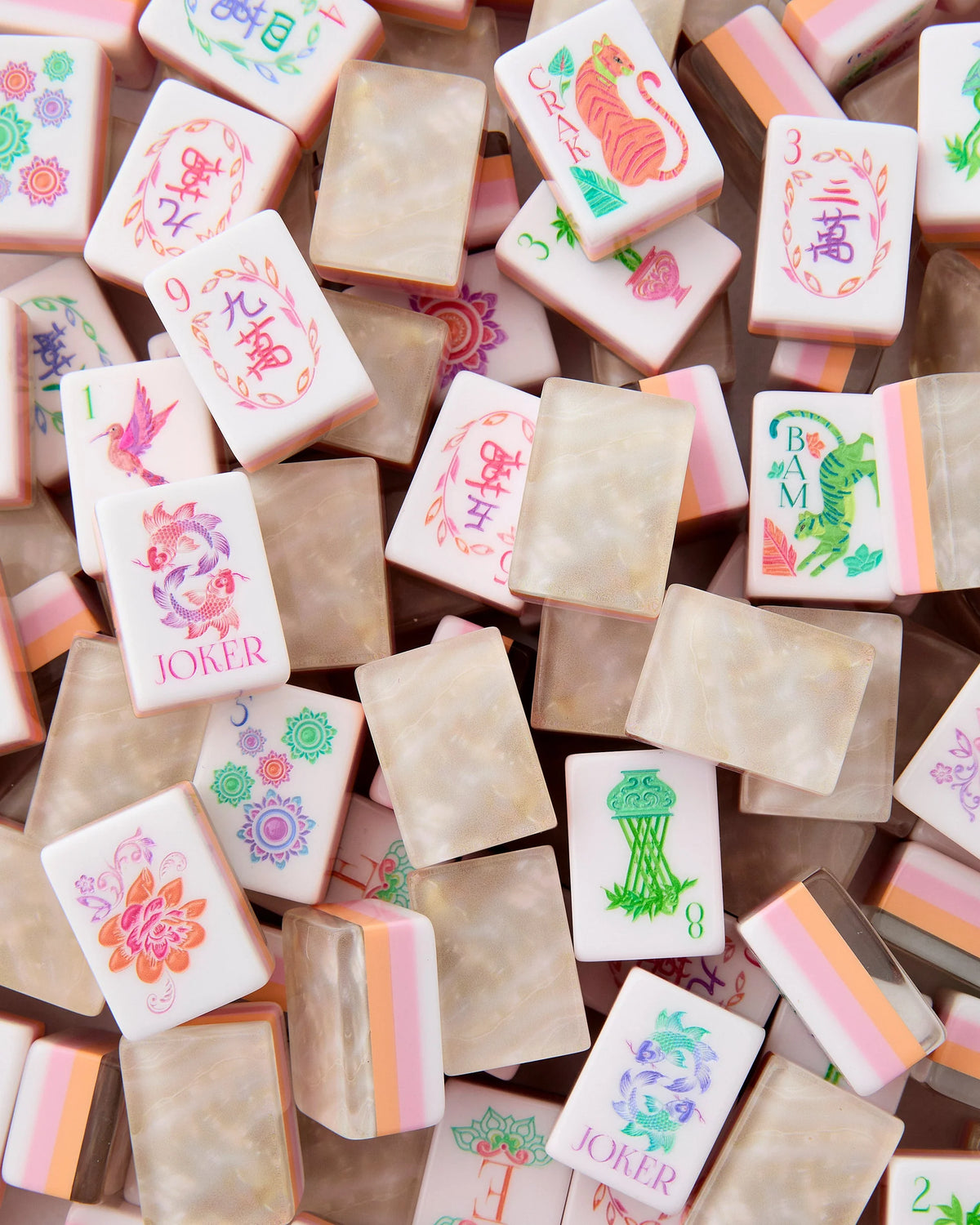 Oh My Mahjong Pearlescent Tile Set