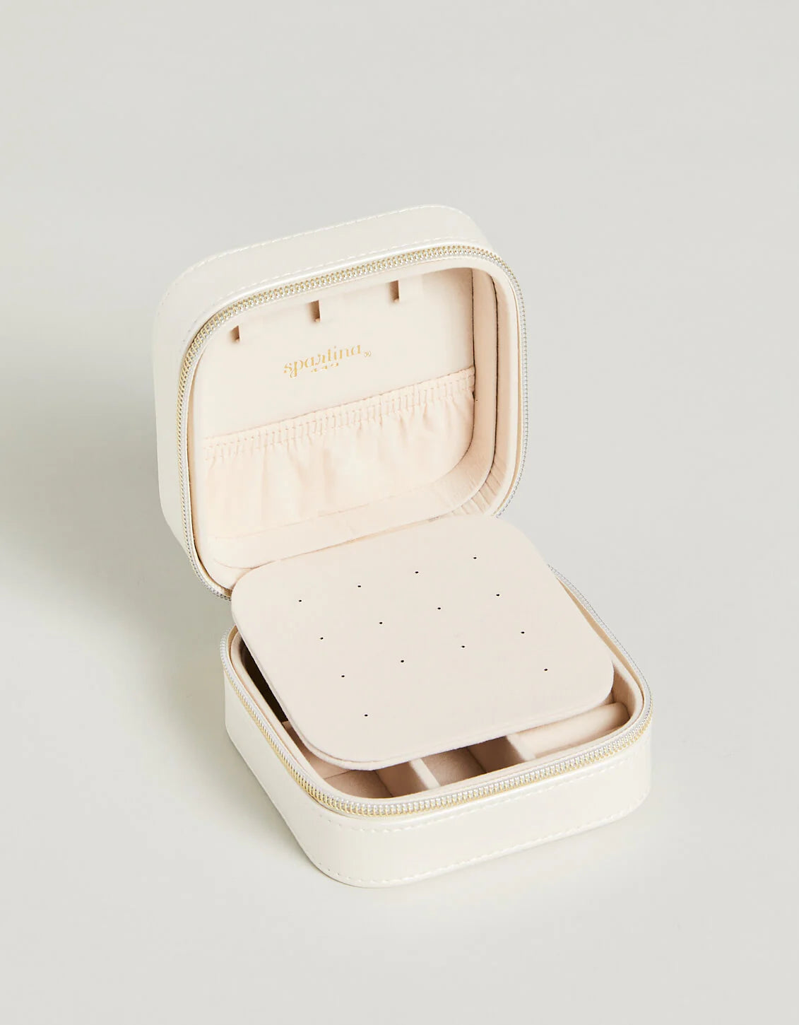 Travel Jewelry Case Pearl