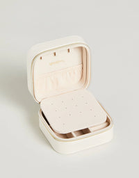Travel Jewelry Case Pearl