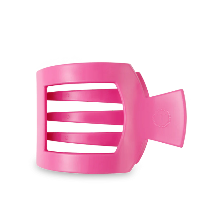 Paradise Pink Large Flat Square Clip