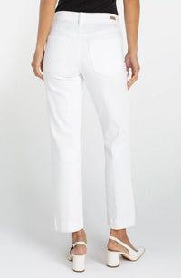 Kennedy Crop Straight With Pearl Trim