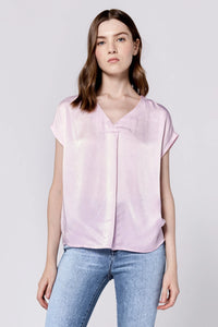 Kristen V-Neck Short Sleeve Top