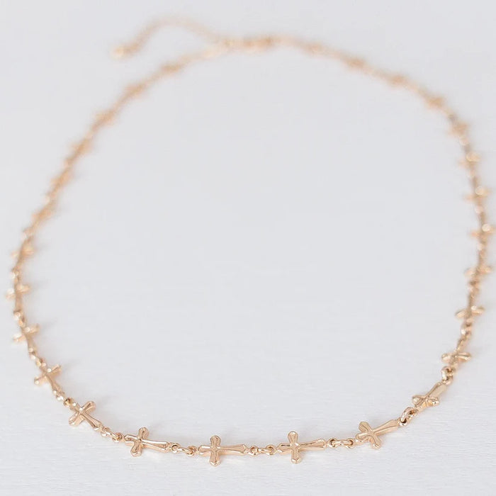 Mckay Cross Layering Necklace