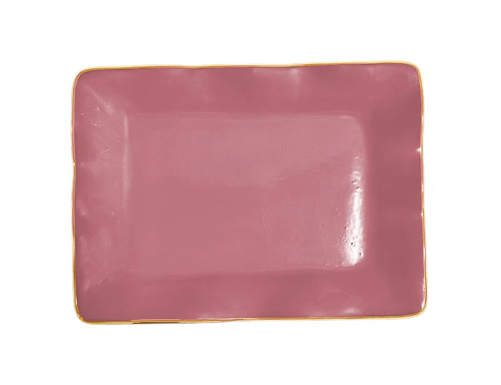 ENCANTO Vento Small Rectangular Tray (Pink)