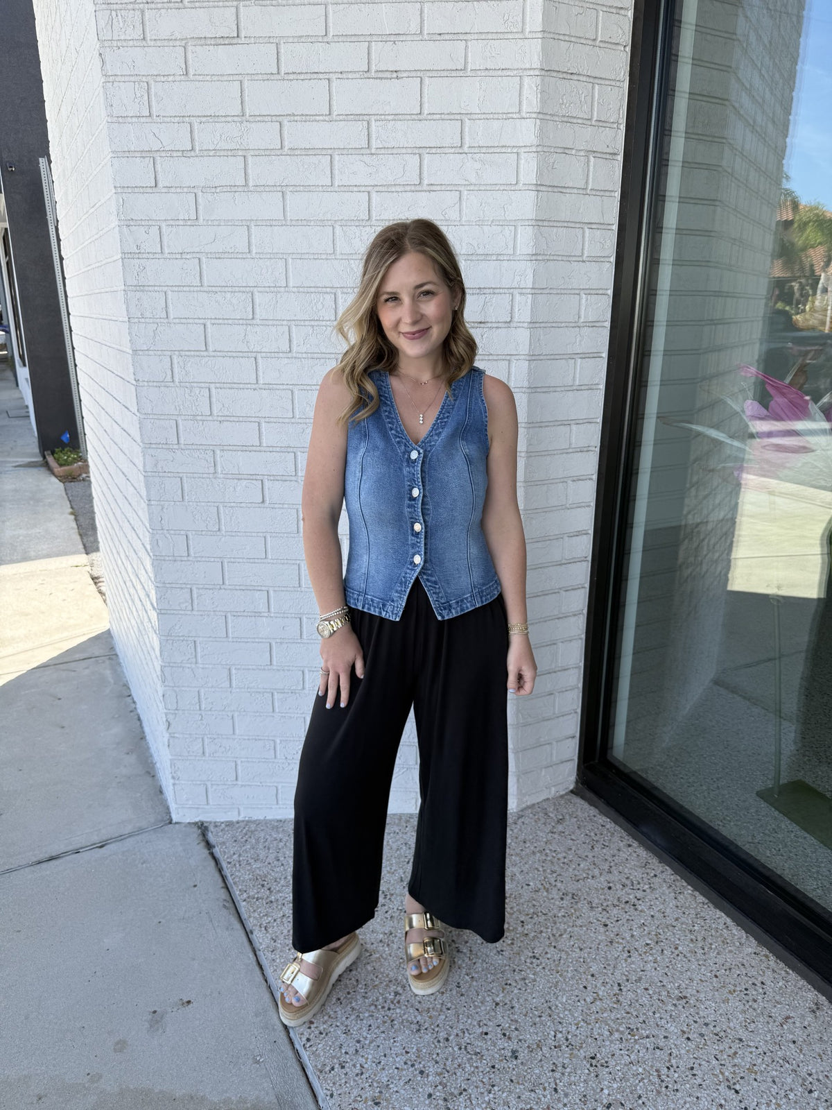 Porto Denim Vest