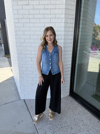 Porto Denim Vest