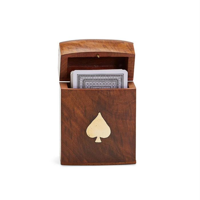 Wood Crafted Playing Card Set