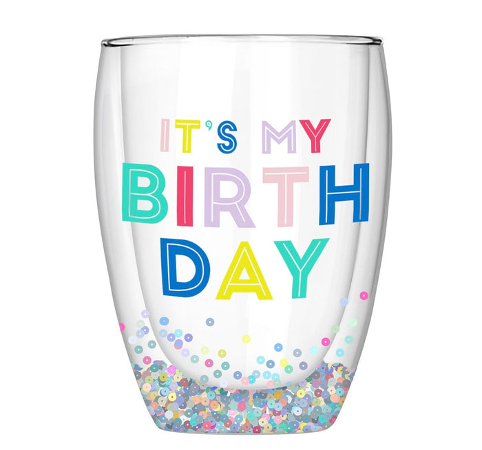 It's My Birthday Stemless Wine