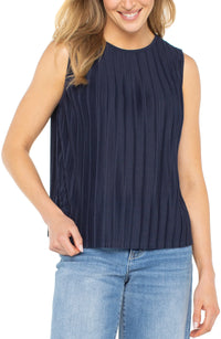 Sleeveless Boat Neck