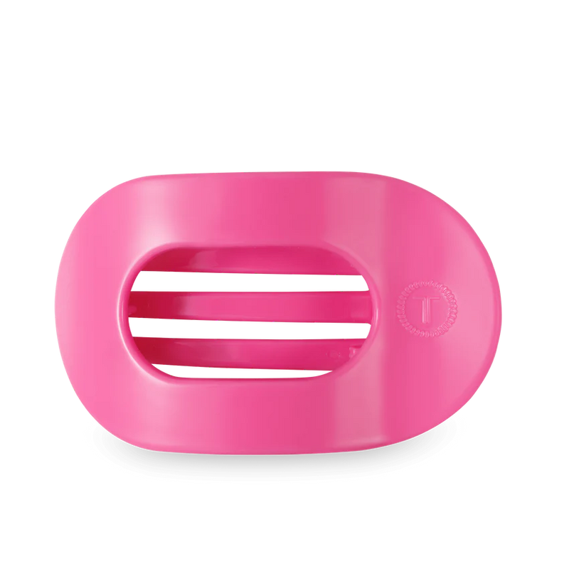 Paradise Pink Large Flat Round Clip