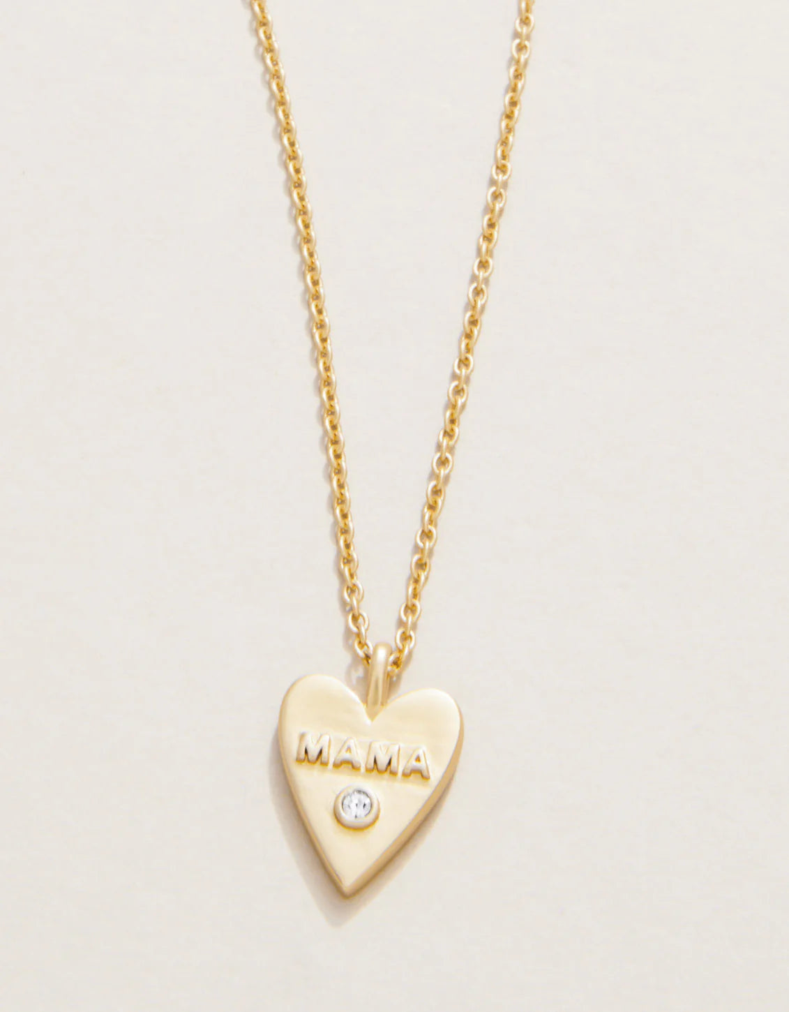 Sea La Vi Gold Necklace 18" Mama Heart