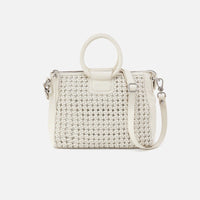 Sheila Medium Satchel White Cap