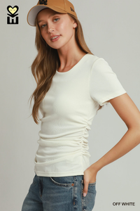 Ruched Tee Top