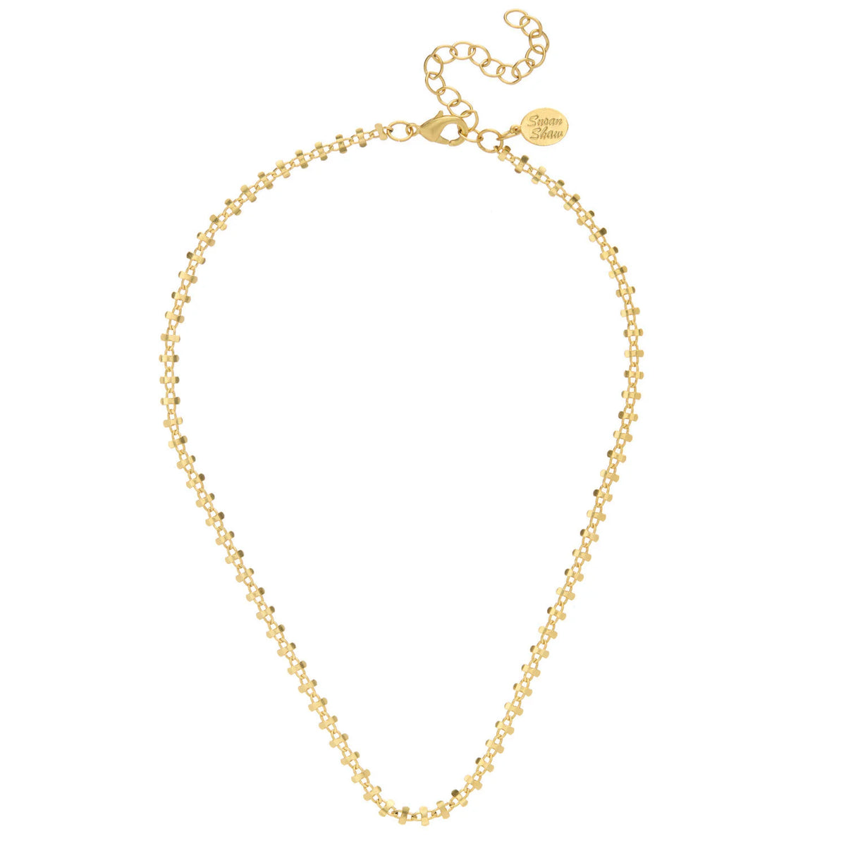 Ladder Chain Necklace 16"