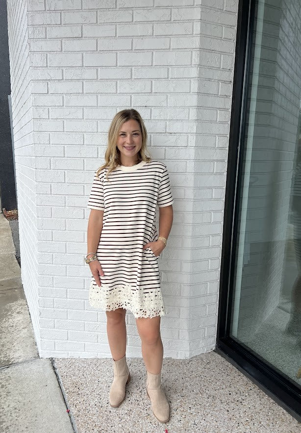 Bowers Striped Dress