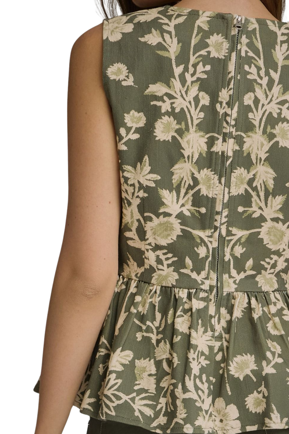 Maribel Peplum Top
