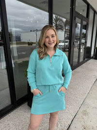 Cora Skort Ocean
