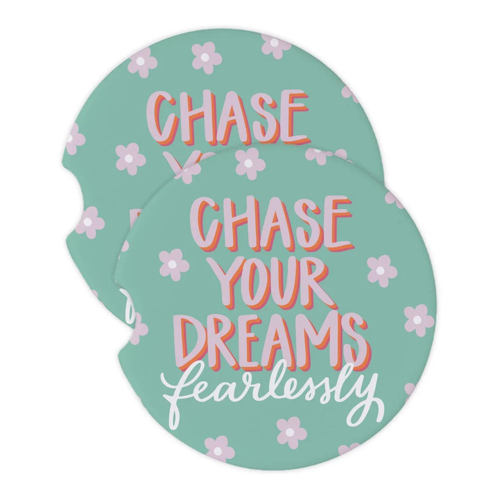 Chase Your Dreams Car Coaster