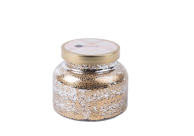 Sweet Grace Mercury Glass Candle