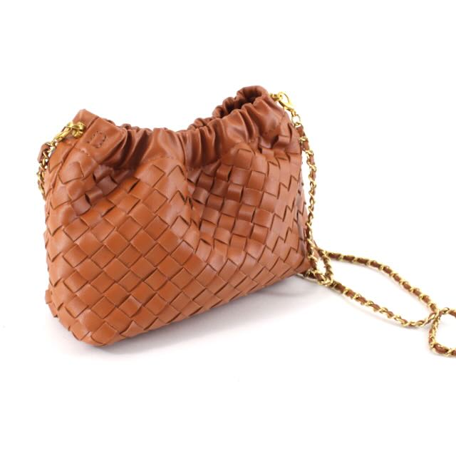 Apricot Woven Crossbody