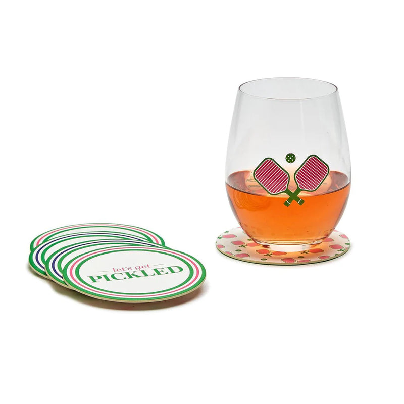 Pickleball Paper Coasters