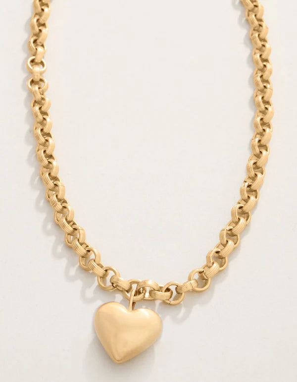 Anastasia Heart Necklace 18"