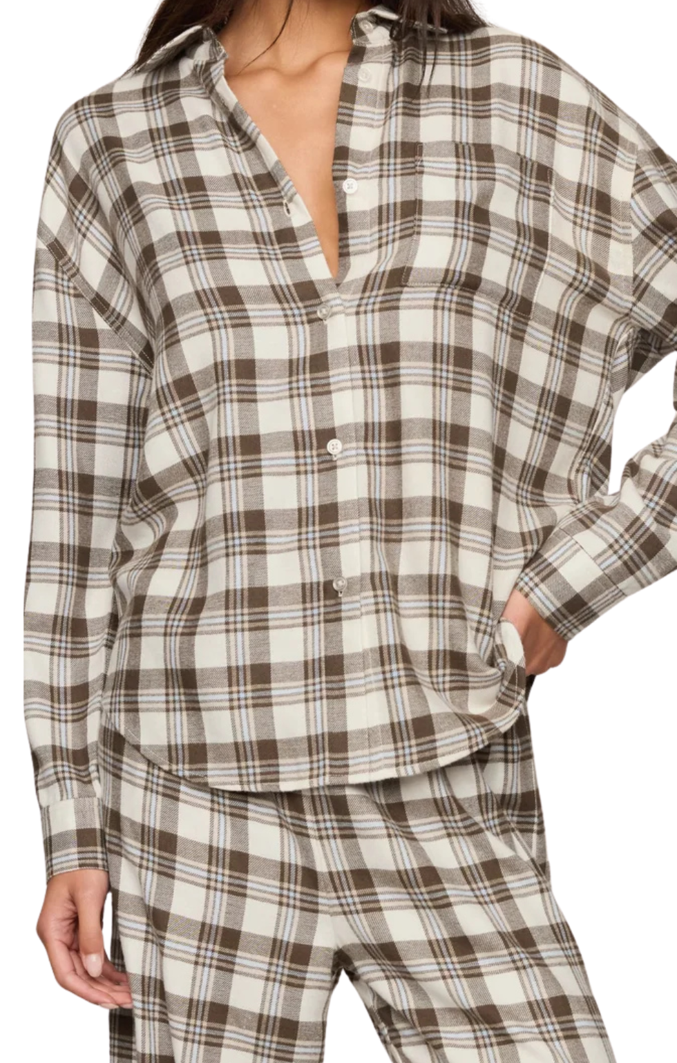 River Plaid Button Up