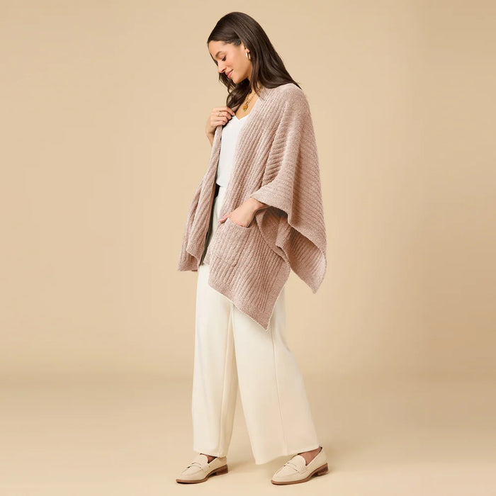 Rib Marshmallow Shawl