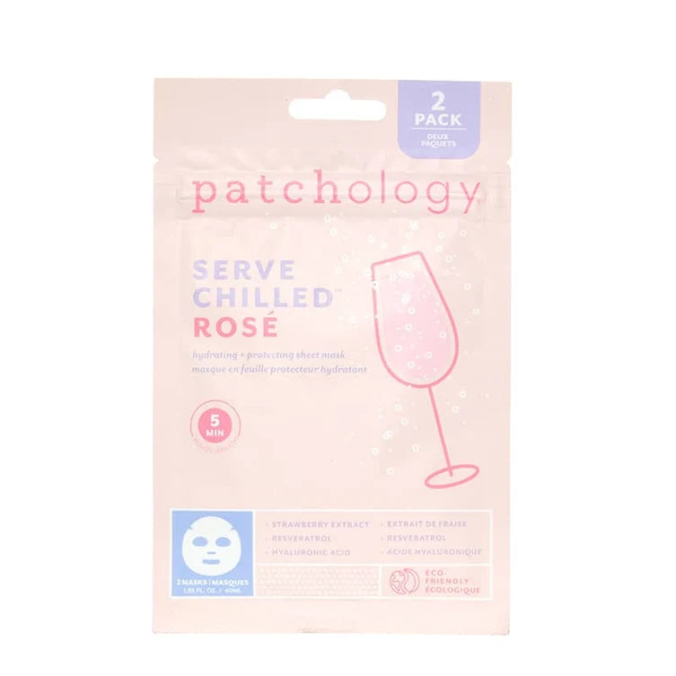 2pk Rose Sheet Mask