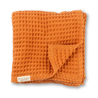 Waffle Baby Blanket Pumpkin