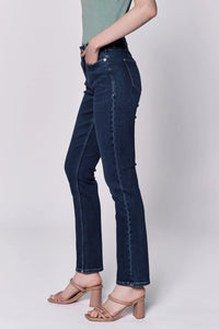 Blaire Mid Rise Slim Straight