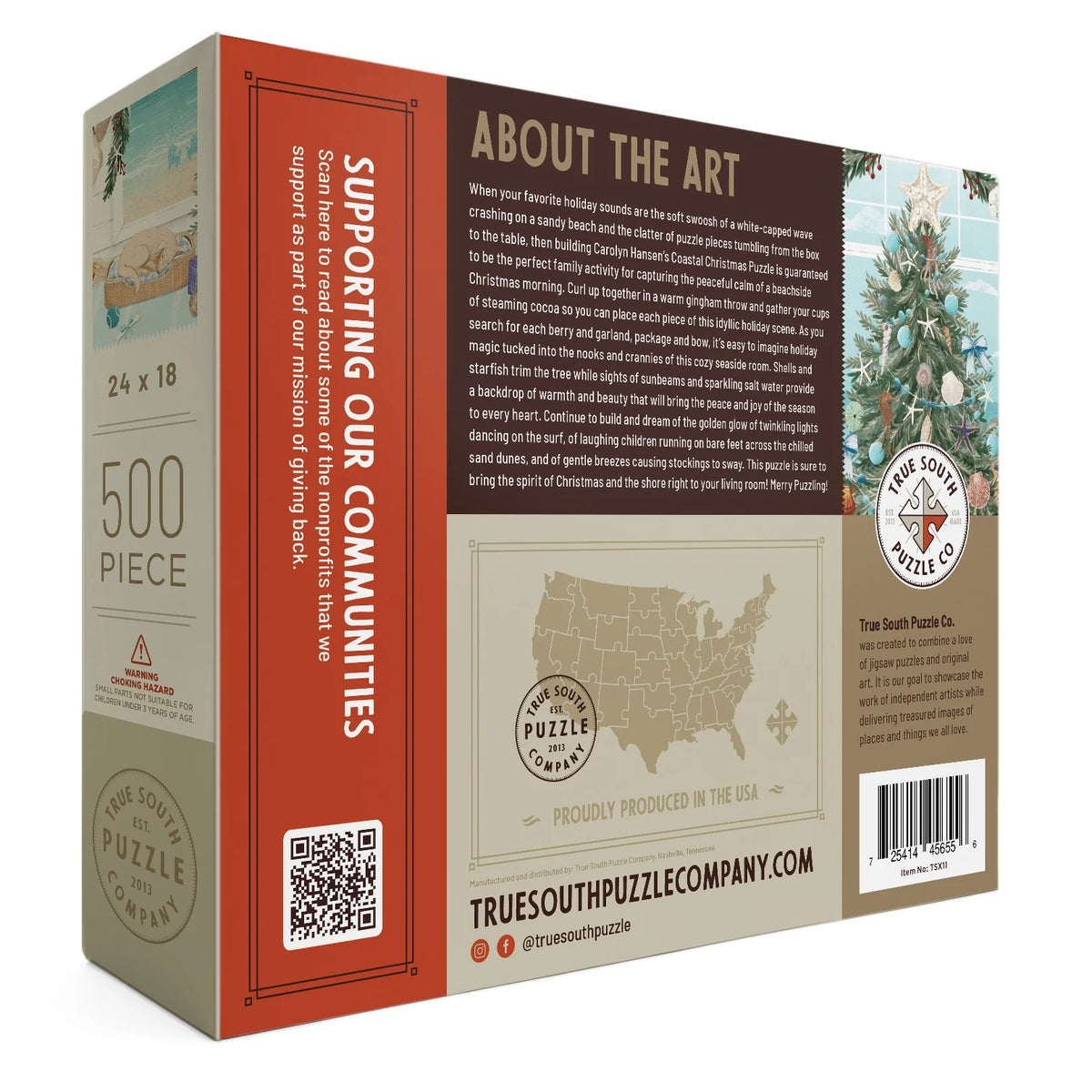 Coastal Christmas Puzzle