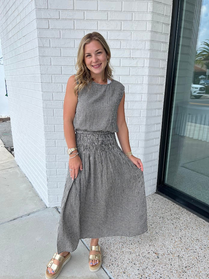 Brooke Gingham Skirt