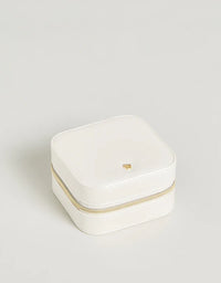 Travel Jewelry Case Pearl