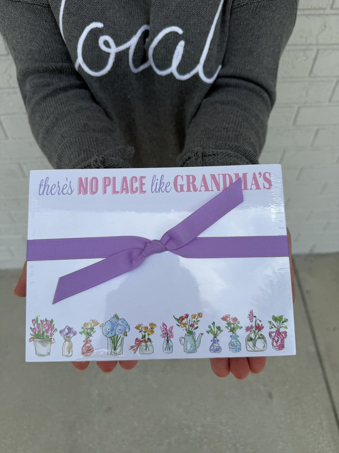 No Place Like Grandma's Large Notepad