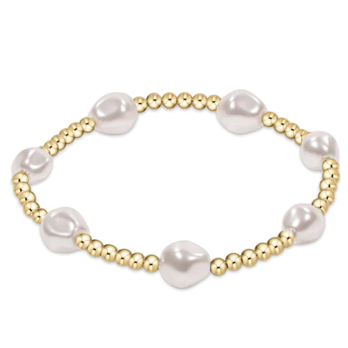 Pearl Admire 3mm Bead Bracelet