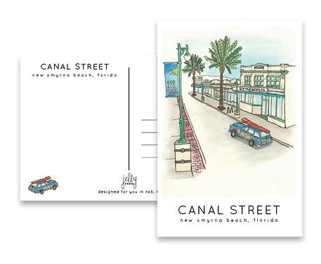 Canal St. Postcard