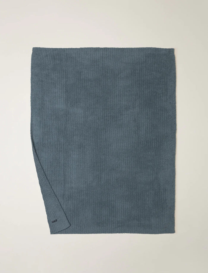 CozyChic® Ribbed Throw - Blue Cove