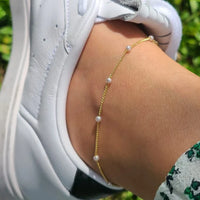 10" Pearl Anklet