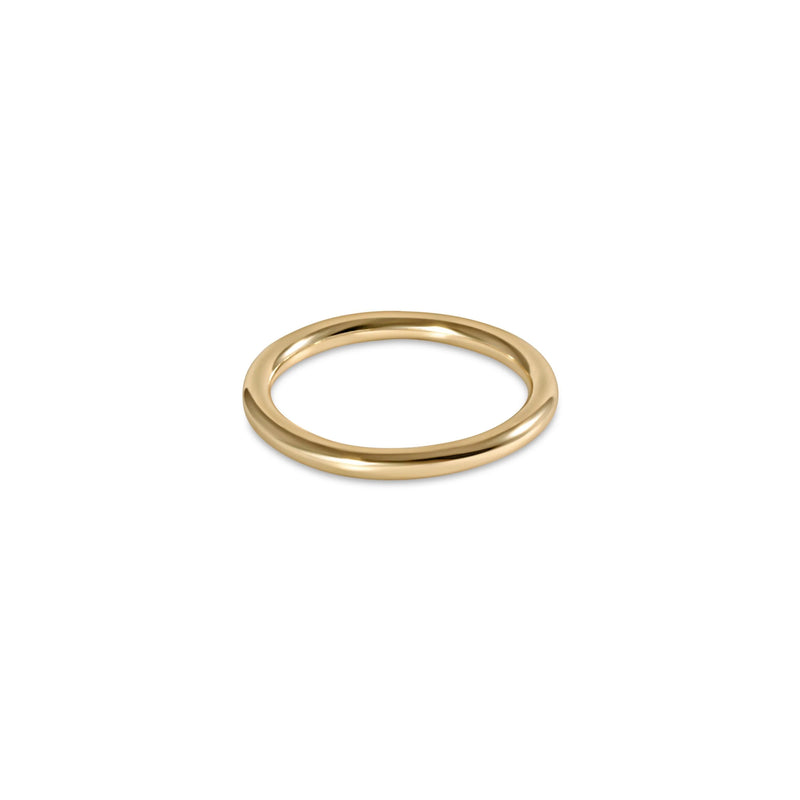 Classic Gold Band Ring - size 6