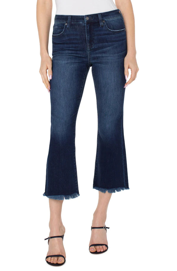 Hannah Crop Flare Jeans