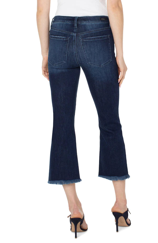 Hannah Crop Flare Jeans