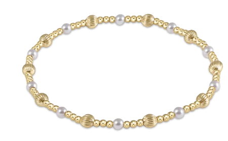 Dignity Sincerity 4mm Pearl Bracelet