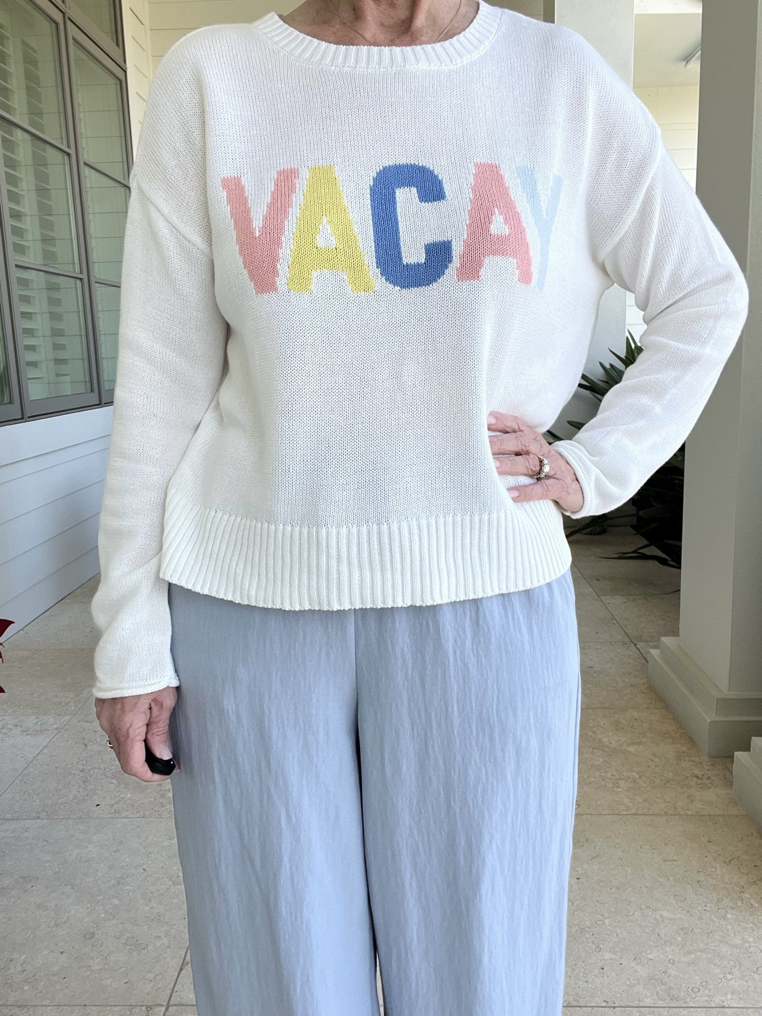 Vacay sweater 2024